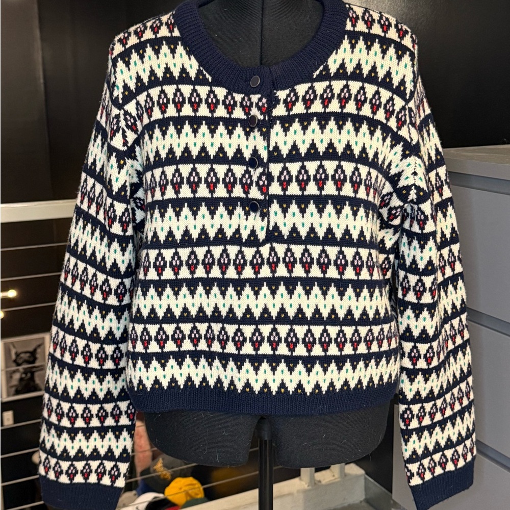 La Ligne patterned sweater